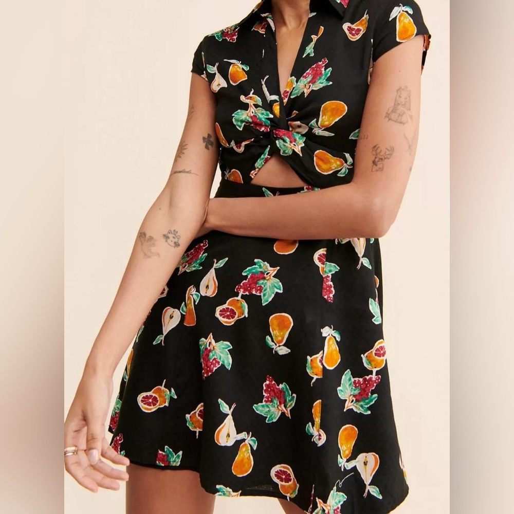 Women’s Urban Outfitters Harlow Twist Front Mini Dress XS
